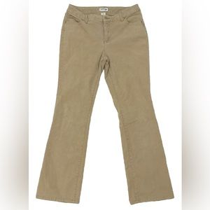 SOLD - St. Johns Bay Corduroy Pants Women's 12 Beige DO NOT BUY